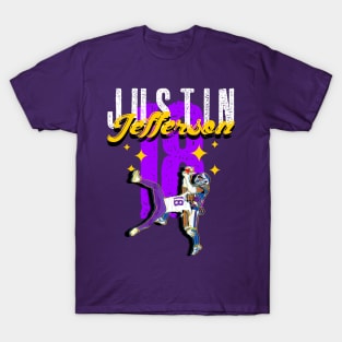 Justin Jefferson 18 - Minnesota Vikings T-Shirt